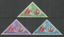 Yemen Kingdom 1965 Mint Stamps MNH (**) Mi.# 188-190A  Flag - Yemen