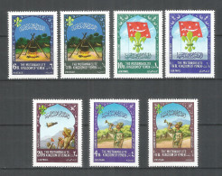Yemen Kingdom 1967 Mint Stamps MNH (**) Mi.# 365-371 A Boy Scouts - Yemen