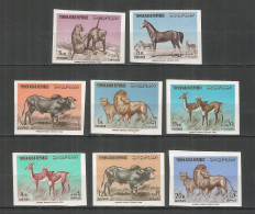 Yemen North 1964 Mint Stamps MNH (**) Mi.# 382-389B Imperf. Animals - Yemen