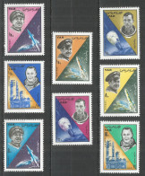 Yemen North 1965 Mint Stamps MNH (**) Mi.# 440-447A Space - Yemen