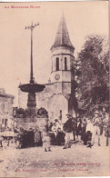 DOURGNE  - La Fontaine Et L'eglise  Edition Labouche Frères - Dourgne