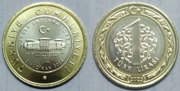 AC - TURKEY 1 LIRA 2023 - INAUGURATION OF PRESIDENTIAL SYSTEM RECEP TAYYIP ERDOGAN COMMEMORATIVE COIN UNCIRCULATED - Türkei