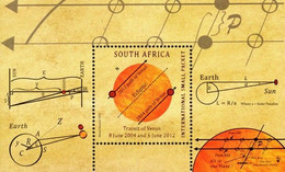 South Africa - 2012 Transit Of Venus MS (**) - Unused Stamps