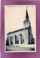 23 CHÉNÉRAILLES Église Et Croix De Mission  1931 - Chenerailles