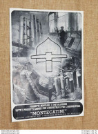 Pubblicità Del 1937 Montecatini Società Generale Industria Mineraria E Agricola - Other & Unclassified