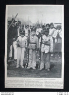 La Guerra Civile In Colombia - I Bambini Soldato Dell'esercito  Stampa Del 1902 - Autres & Non Classés