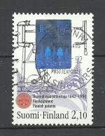 FINLAND FINNLAND 1992 Michel 1175 O Helsinki Marke Mit Hologrammfolie Hologram - Used Stamps