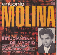 ANTONIO MOLINA - FR EP - ESTUDIANTINA DE MADRID + 3 - Musiche Del Mondo