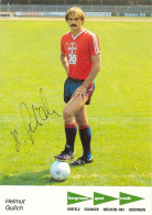 Fußball-Autogrammkarte AK Helmut Gulich FC Bayer 05 Uerdingen 84-85 Krefeld Kleinwallstadt Eintracht Frankfurt Hannover - Autografi