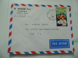 Busta Viaggiata  Per La Francia 1969 "R. VIGOR  FILS TISSUE" - Lettres & Documents