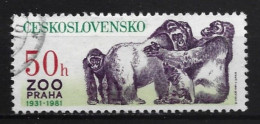 Ceskoslovensko 1981 Prague Zoo 50 Y.  Y.T.  2458 (0) - Usati