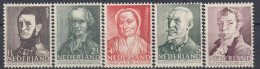 NETHERLANDS 392-396,unused (**) - Ongebruikt