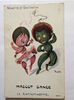 CPA  - Nénette Et Rintintin Mascot Dance -  Illustrateur Right - Right