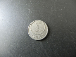 Tunisia 5 Francs 1954 - Tunisie