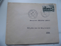 Busta Viaggiata  Per La Francia 1956 - Storia Postale