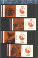 JULES VERNE 1828-1978 - 150e ANNIVERSAIRE DE LA NAISSANCE -  MATCHCOVERS SEITA FRANCE - Boites D'allumettes - Etiquettes