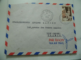 Busta Viaggiata  Per La Francia 1956 - Lettres & Documents