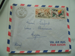 Busta Viaggiata  Per La Francia 1962 - Kamerun (1960-...)
