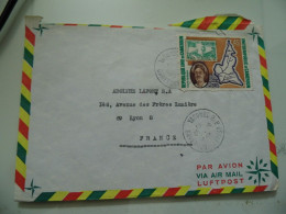 Busta Viaggiata  Per La Francia 1975 - Kamerun (1960-...)