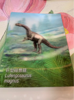 Hong Kong Stamp Dinosaur 3D Hologram 2014 - Brieven En Documenten