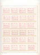 Aland, MNH, Automat Stamps, Lot - Aland