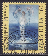 Schweiz: SBK-Nr. 1034 (100. Todesjahr Von Arnold Böcklin 2001) ET-gestempelt - Gebraucht