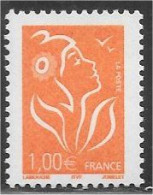 Marianne De Lamouche - 1,00 € - Orange - Type I - ITVF - (2005) - Y & T N° 3739 ** - 2004-2008 Marianne Of Lamouche