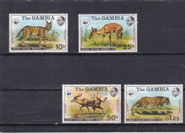 Gambia Nº 330 Al 333 - Gambie (1965-...)