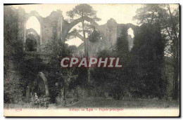 CPA Abbaye Du Lys Facade Principale - Dammarie Les Lys