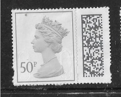 GB 2022 QE Ll 50p SLATE GREY BARCODED DEFINITIVE - Gebraucht