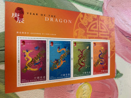 Hong Kong Stamp  2000 Specimen Dragon - Año Nuevo