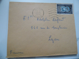 Busta Viaggiata  Per La Francia  1954 - Storia Postale