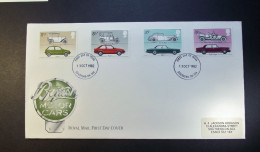 Great Britain - FDC - 1982 - 1 Envelope - British Motor Cars - With Insert - Cancellation Southend-on-Sea - 1981-90 Ediciones Decimales