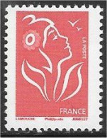 Marianne De Lamouche - TVP - Rouge - Type I - Phil@poste - (2005) - Y & T N° 3734 A ** - 2004-2008 Marianne (Lamouche)