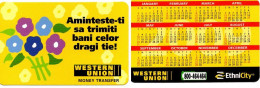 CALENDARIO FORMATO PICCOLO 2021 WESTERN UNION - Tamaño Pequeño : 2001-...