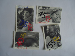 NETHERLANDS  MNH SET 4   AFRICAN CHILDREN - Other & Unclassified