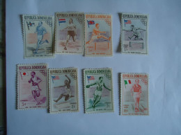 DOMINICANA   MNH   SET 8  OLYMPIC GAMES HISTORY - Dominica (1978-...)