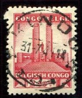 Congo Kindu Oblit. Keach 8A1 Sur C.O.B. 221 Le 31/07/1941 - Oblitérés