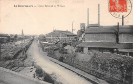 La COURNEUVE (Seine-Saint-Denis) - Usine Babcock Et Wilcox - Voyagé 1914 (2 Scans) Lagarde 32 Bld Ménilmontant Paris 20e - La Courneuve