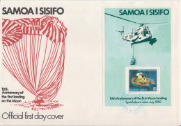 Samoa SS On FDC - Oceanië