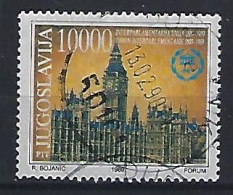 Jugoslavia 1989  100 Jahre "IPU" (o) Mi.2368 - Gebraucht