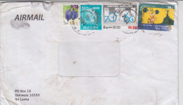Sri Lanka Cover, Stamps   (Good Cover 5) - Sri Lanka (Ceylon) (1948-...)