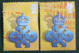 Queen's Awards Export, Technology (Mi 1266-1267) 1990 Used Gebruikt Oblitere ENGLAND GRANDE-BRETAGNE GB GREAT BRITAIN - Usati