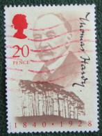 Thomas Hardy Author Poet And Writer (Mi 1274) 1990 Used Gebruikt Oblitere ENGLAND GRANDE-BRETAGNE GB GREAT BRITAIN - Usati