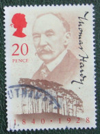 Thomas Hardy Author Poet And Writer (Mi 1274) 1990 Used Gebruikt Oblitere ENGLAND GRANDE-BRETAGNE GB GREAT BRITAIN - Usati