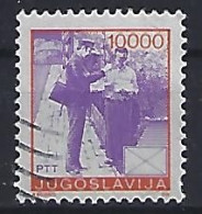 Jugoslavia 1989  Postdienst (o) Mi.2389 C - Usati