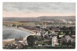 Postcard UK England Somerset Minehead From North Hill Town View Sea Front Published Frith's Posted 1907 - Minehead