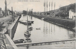 PONT AUDEMER ( 27 ) - La Risle Navigable - Hausboote