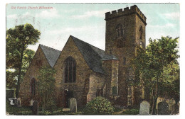 Postcard UK England London Willesden Old Parish Church Posted 1906 - Londen - Buitenwijken