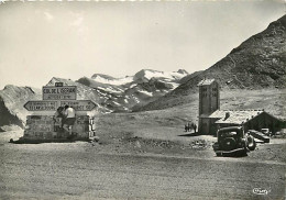 Automobiles - Le Col De L'Iseran - Ouille De La Jave Et Pointe De Méan-Martin - CPSM Grand Format - Voir Timbre - Flamme - PKW